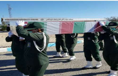 استقبال از پیکرهای مطهر 2 شهید گمنام در شهرستان جیرفت؛